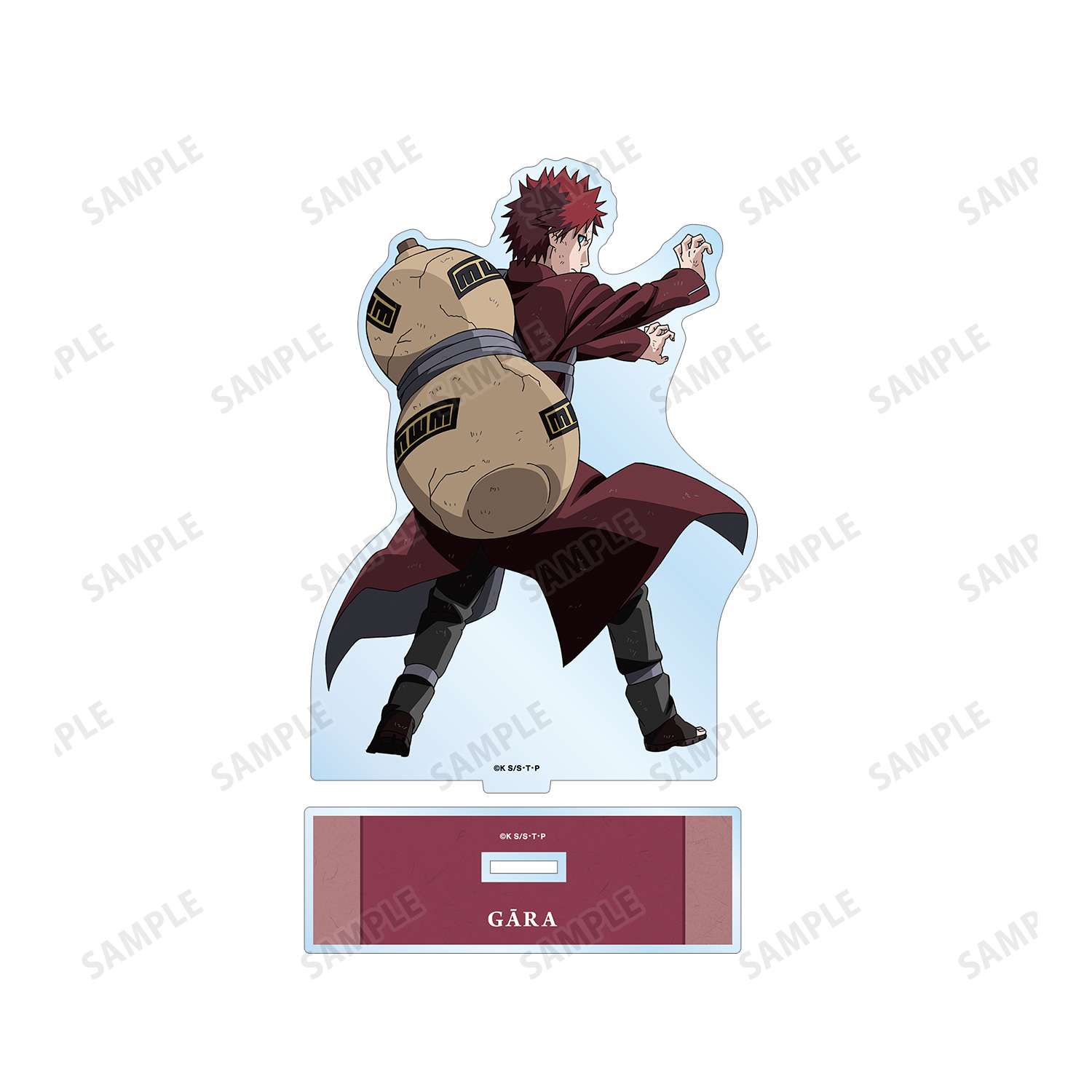 NARUTO 我愛羅　アクリルスタンド　ジャンプフェスタ 2023 限定 NARUTO-ナルト- 疾風伝_描き下ろしイラスト 我愛羅 戦う背中ver