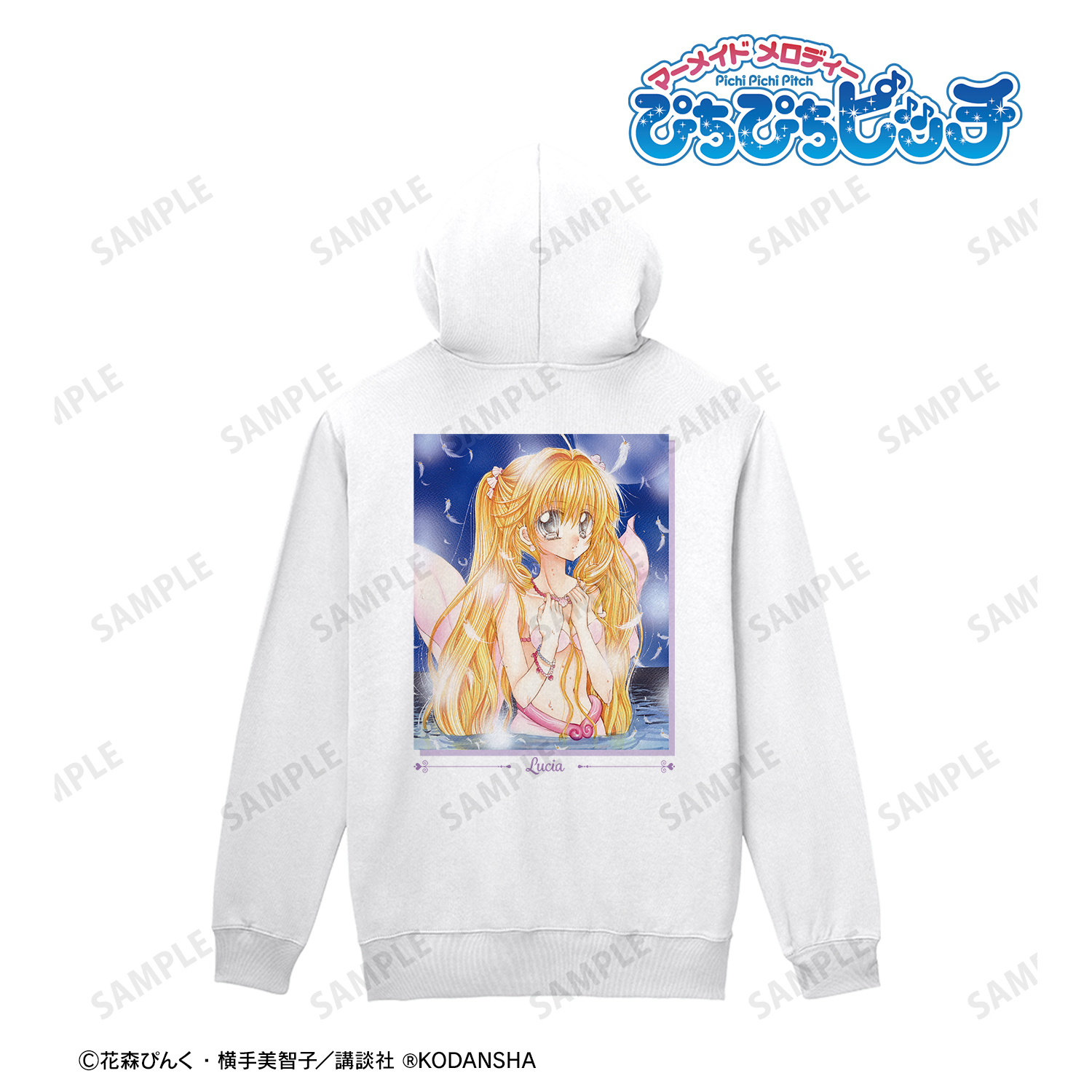 ぴちぴちピッチ_七海 るちあ バックプリントジップパーカー ver.Bレディース(サイズ/M)