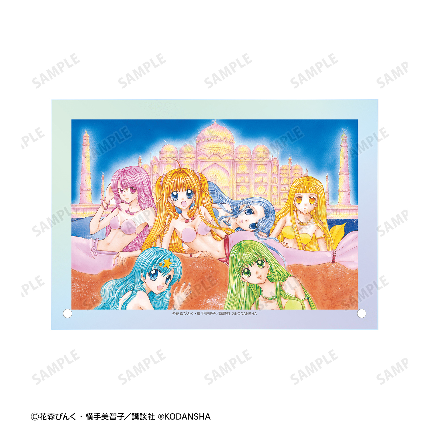ぴちぴちピッチ_集合 A5アクリルパネル | 公式グッズ・公式