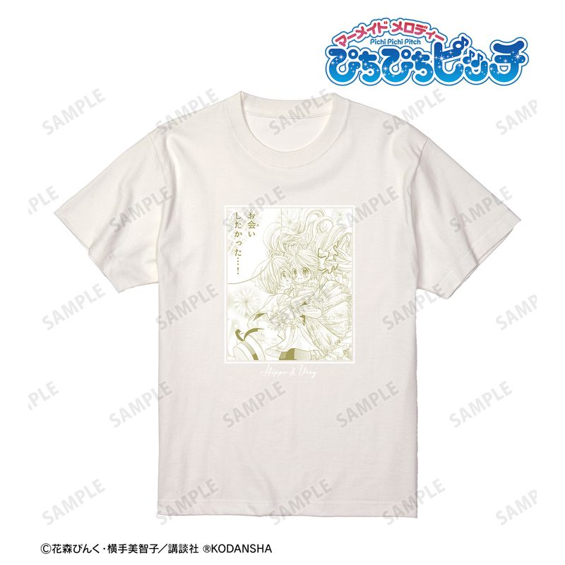 ぴちぴちピッチ_ヒッポ＆ユーリ 原作コマ Tシャツレディース(サイズ/XL