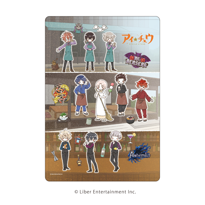 アイ★チュウ Etoile Stage_キャラクリアケース26/グループC 飲食店ver. (グラフアートイラスト)