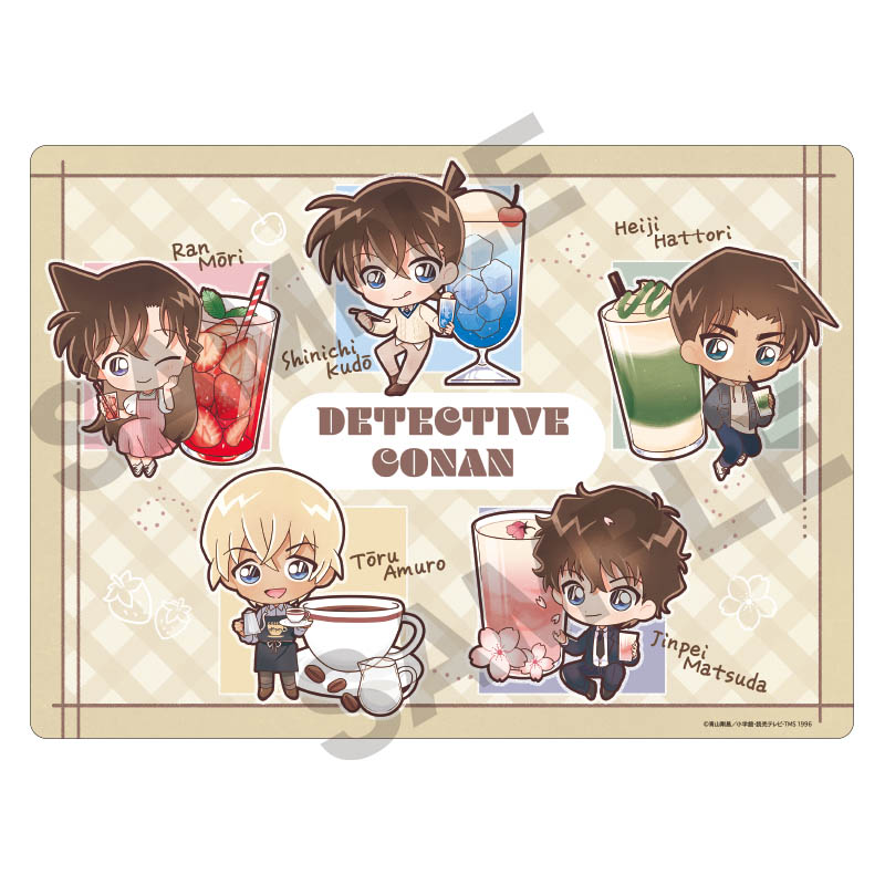 名探偵コナン 下敷き イエロー きゃらペコドリンクver 公式グッズ 公式ライセンス商品専門サイト Colleize コレイズ