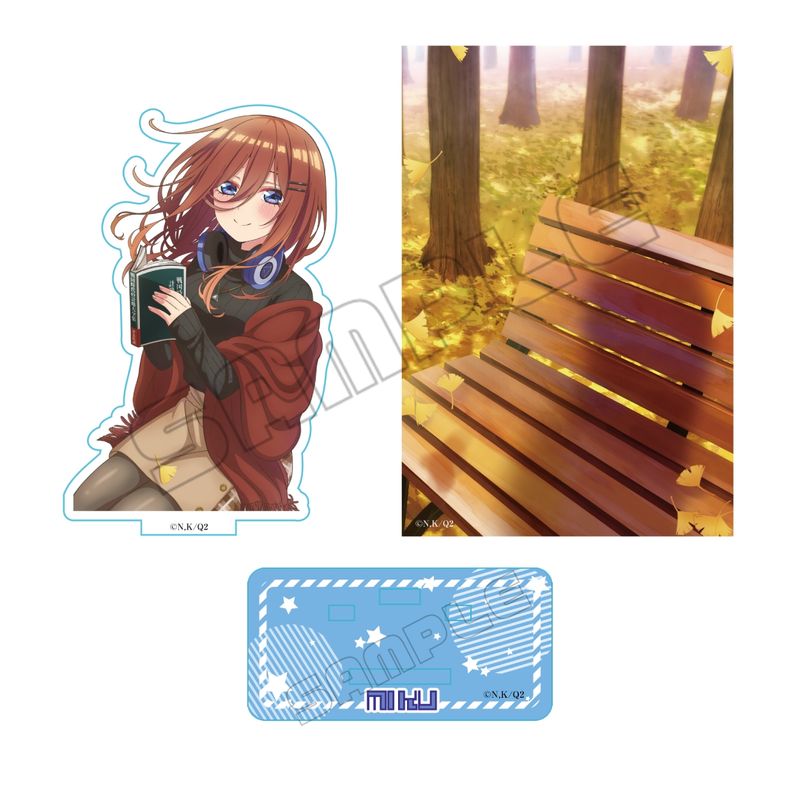 五等分の花嫁∬_背景付きアクリルスタンド Vol.3 中野三玖 | 五等分の