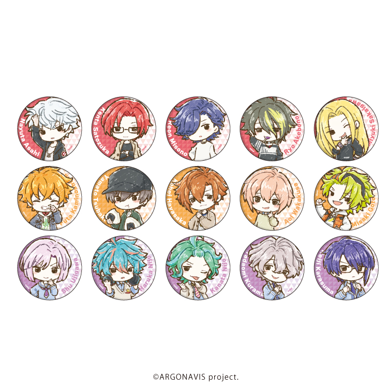 from ARGONAVIS_缶バッジ06/私服ver. ボックス(全15種)(グラフ