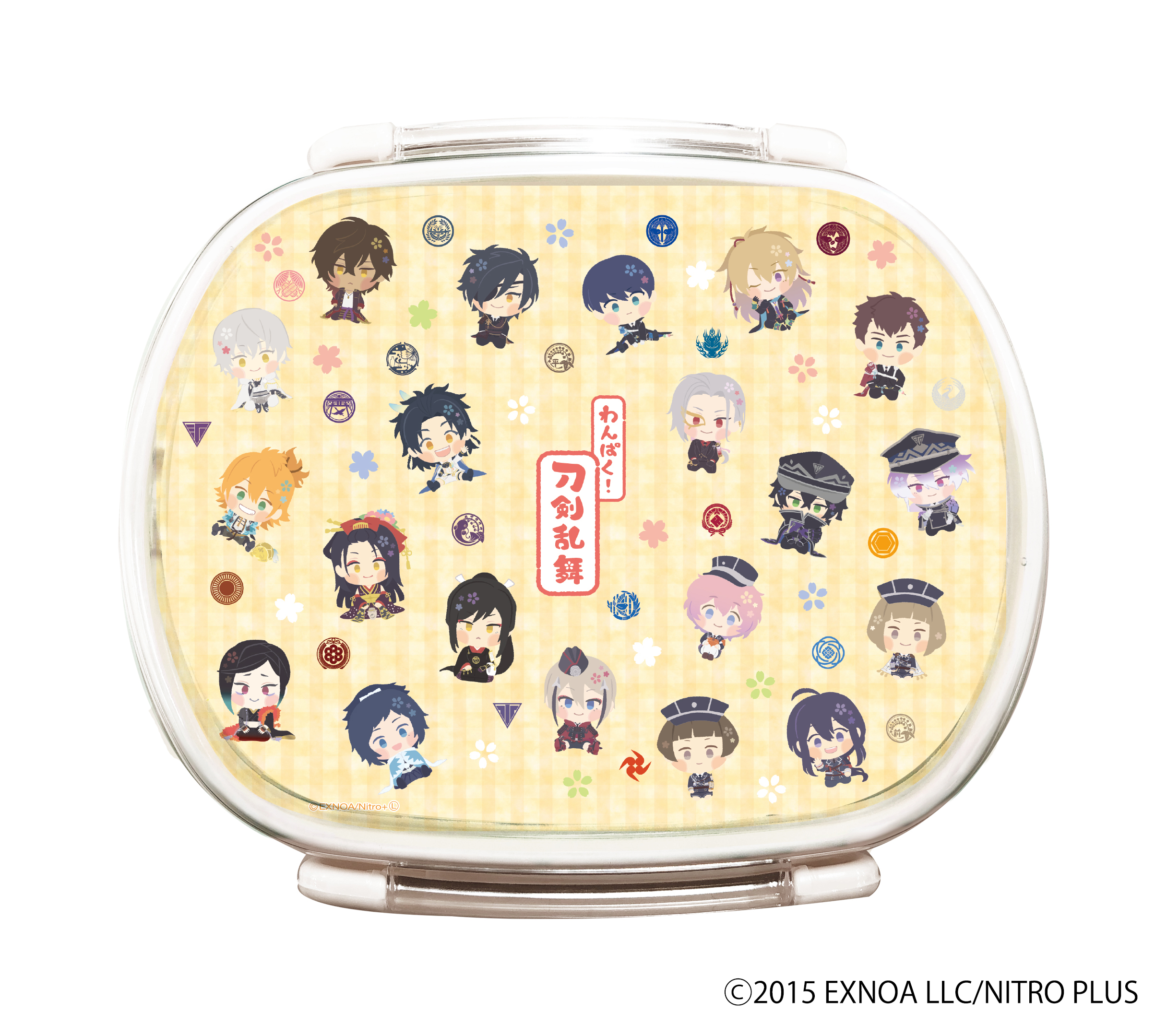 わんぱく！刀剣乱舞_ランチボックス12/総柄(第三弾)