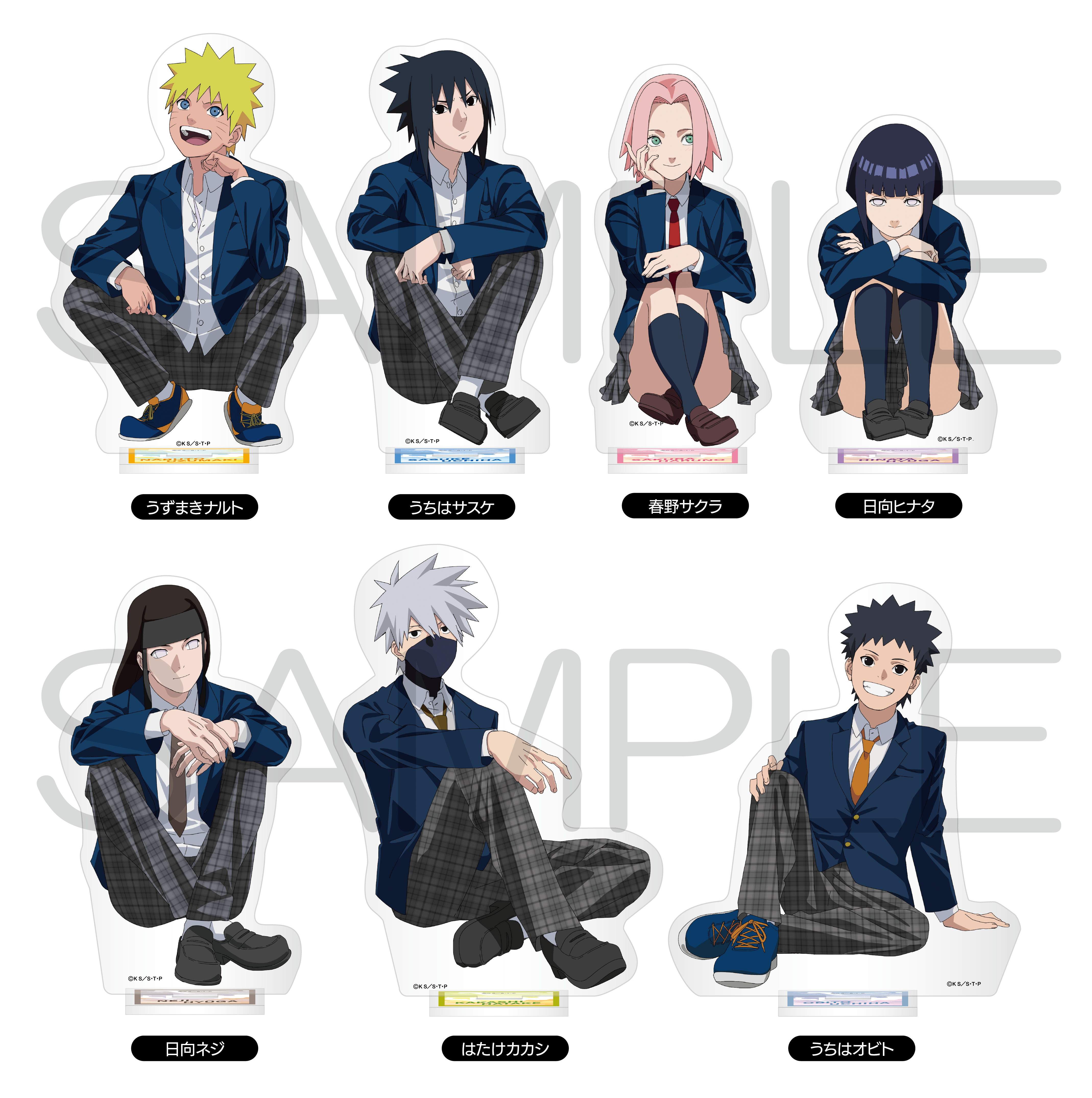 NARUTO 複製原画 ジャンプ展 ナルト サスケ サクラ NARUTO