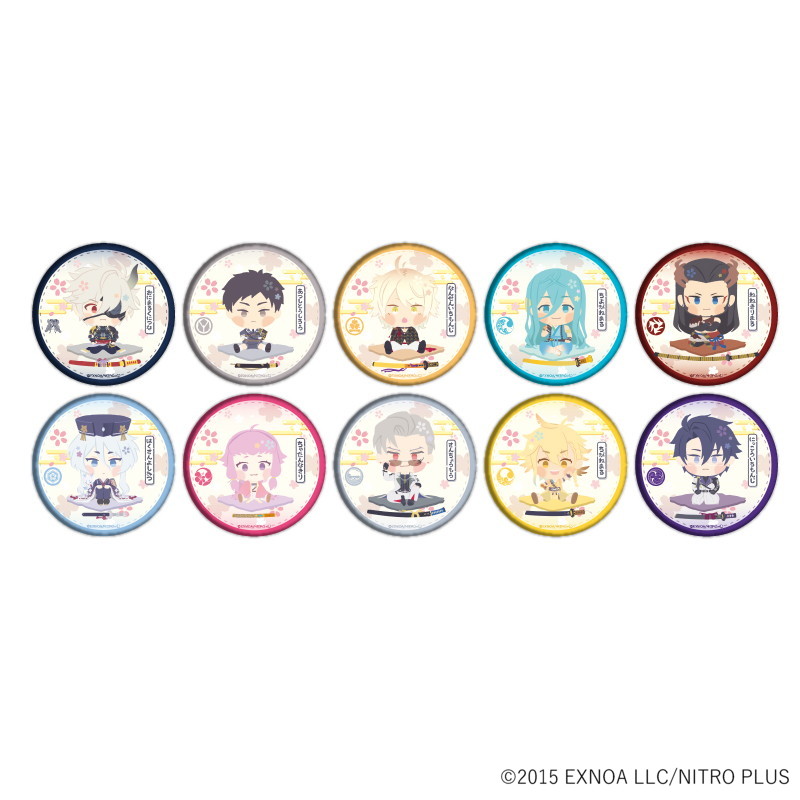 わんぱく！刀剣乱舞_缶バッジ08/ボックス(全10種)