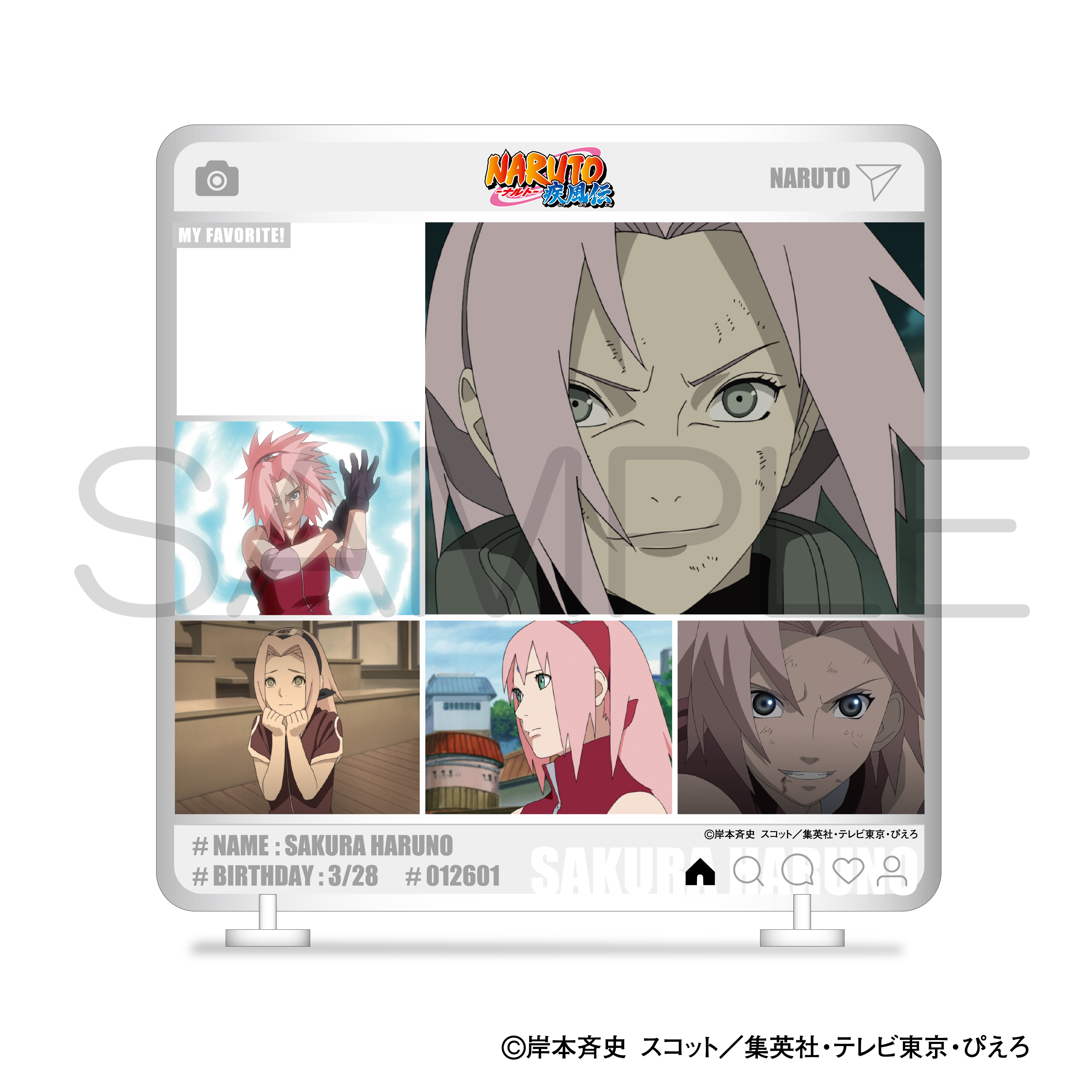 NARUTO ナルト-ナルト- 疾風伝_きゃらinスタンド 青春ver. サクラ/colleize(コレイズ)は、人気アニメのキャラクター商品、公式グッズ専門の通販サイトです