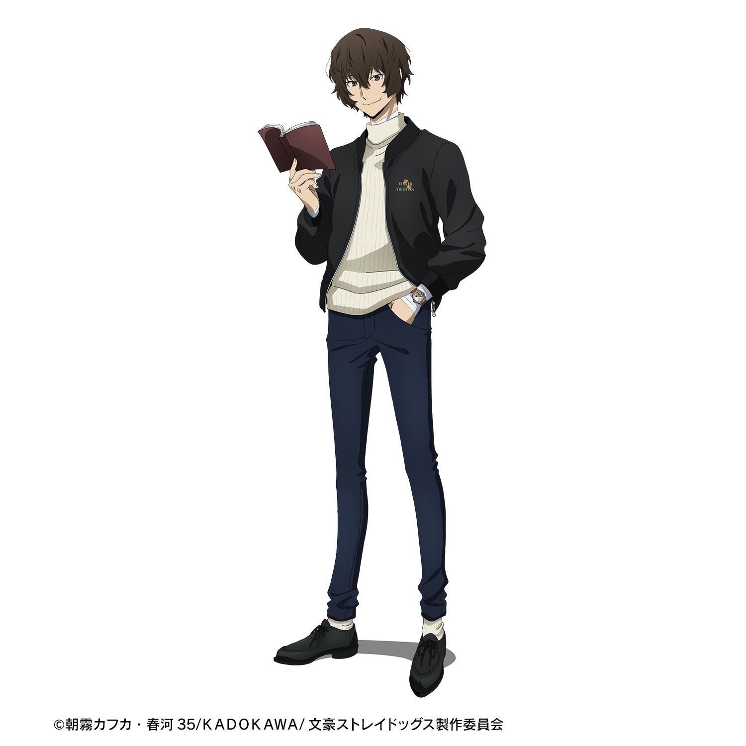#7753 【未開封】  文豪ストレイドッグス スタジアムジャケット 太宰治 L 7753 【未開封】 文豪ストレイドッグス スタジアムジャケット