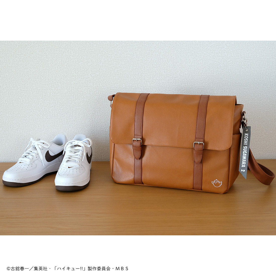 菅原孝支モデル ショルダーバッグ 茶色 Amazon.co.jp: アクロス ハイキュー!! 「菅原孝支モデル