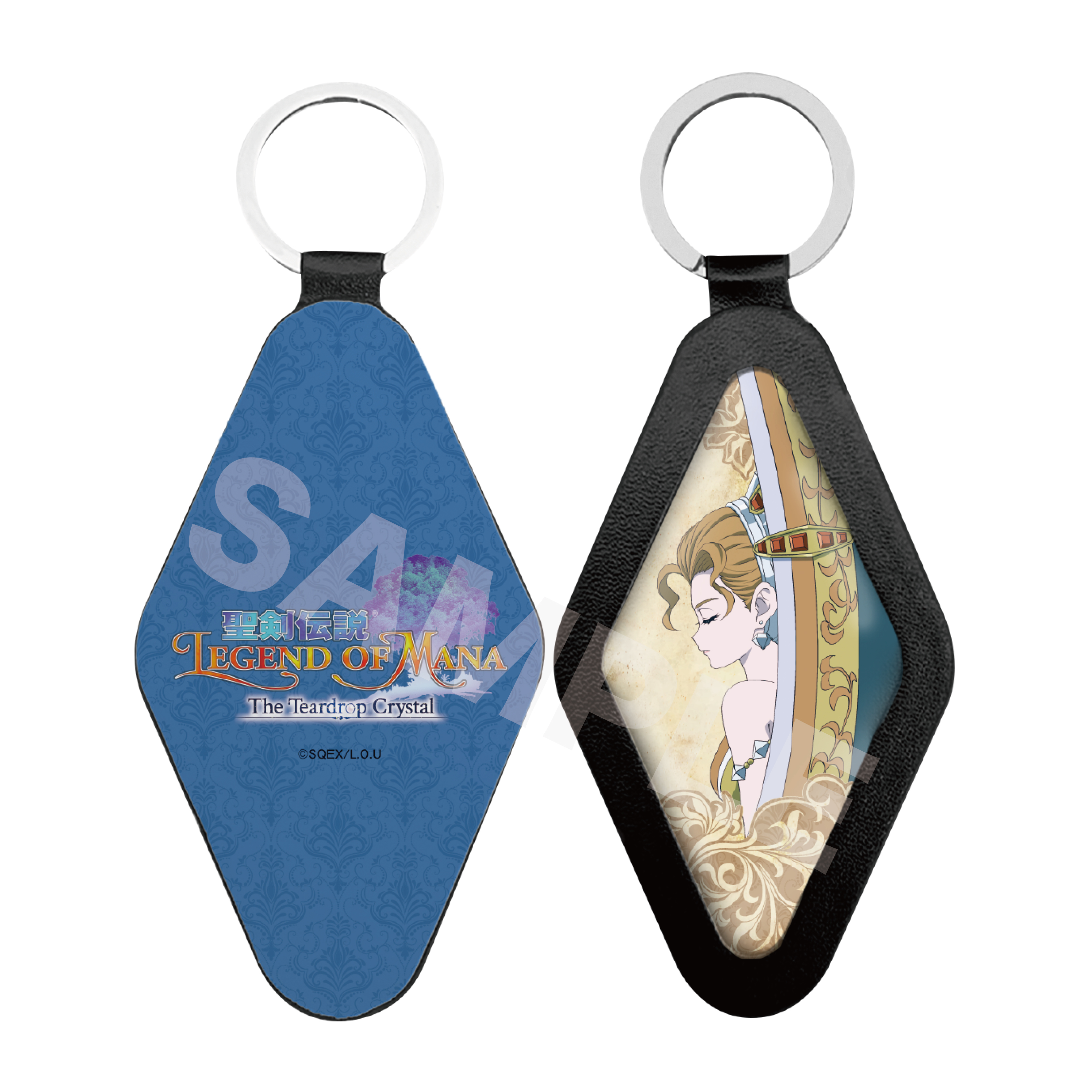 聖剣伝説 Legend of Mana -The Teardrop Crystal-_レザーキーホルダー /06 ディアナ