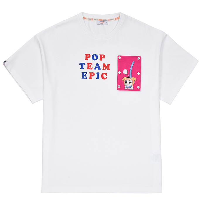 ポプテピピック Tシャツ　ポプ子　ピピ美 TVアニメ「ポプテピピック」シリーズ Tシャツ ポプ子/ピピ美