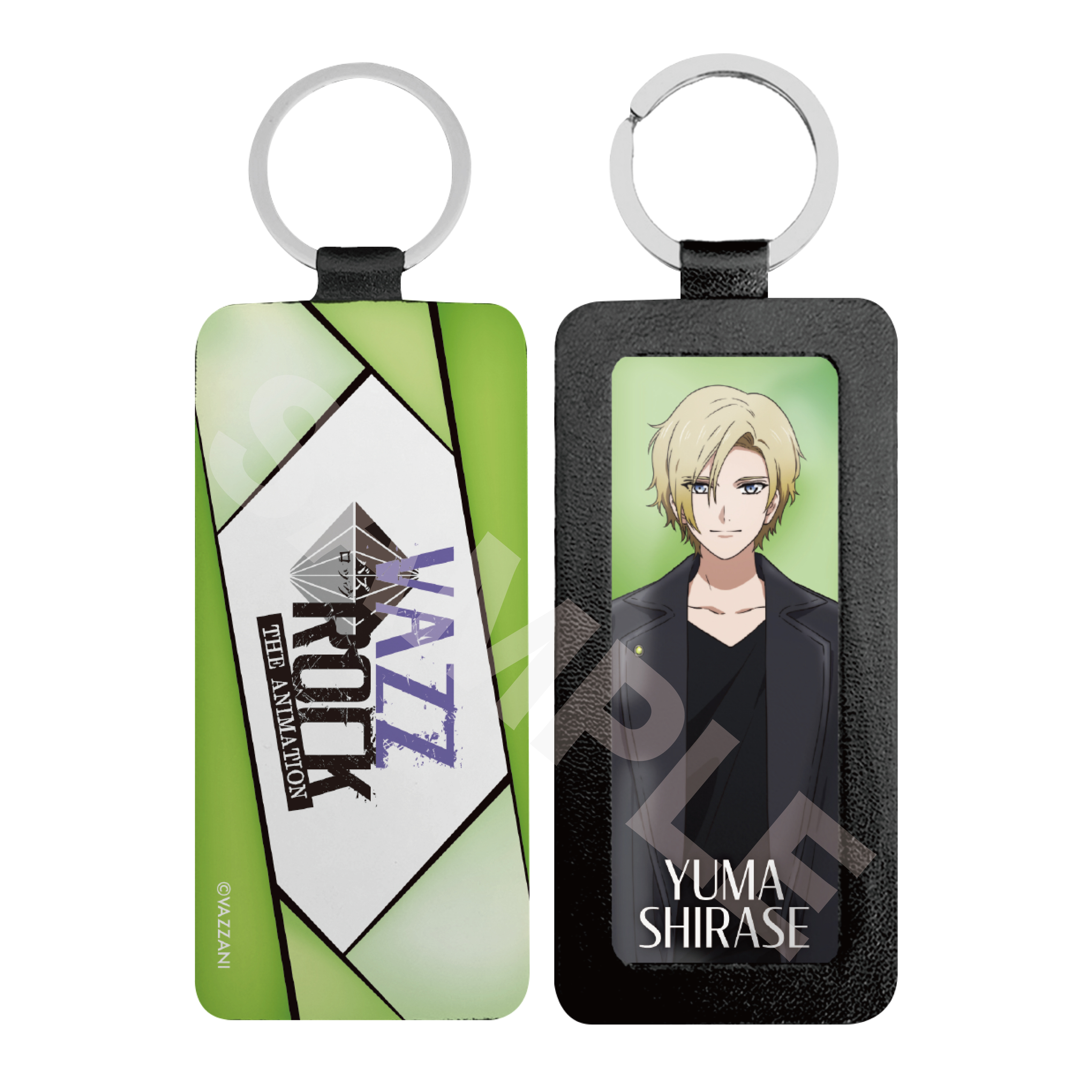 VAZZROCK THE ANIMATION_レザーキーホルダー /06 白瀬 優馬