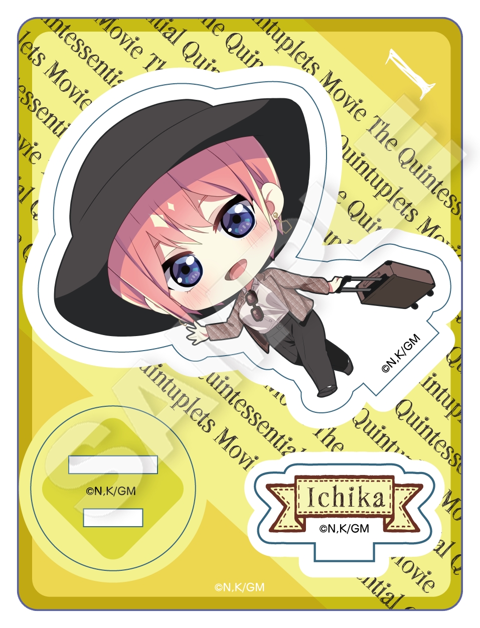 映画 五等分の花嫁_ミニキャラアクリルマスコット 中野一花