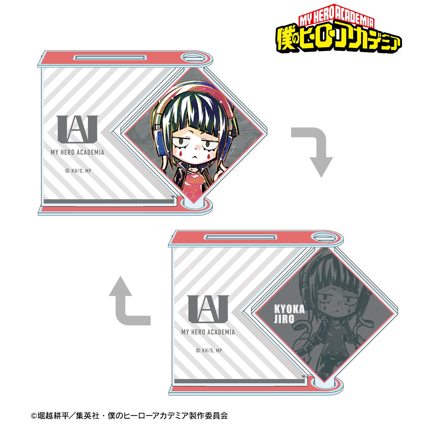 僕のヒーローアカデミア_耳郎響香 デフォルメAni-Art くるくるBIGアクリルスタンド