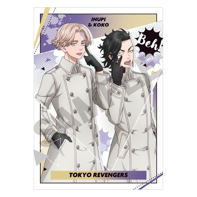 東京リベンジャーズ_ シングルクリアファイル/乾青宗_九井一_Beh