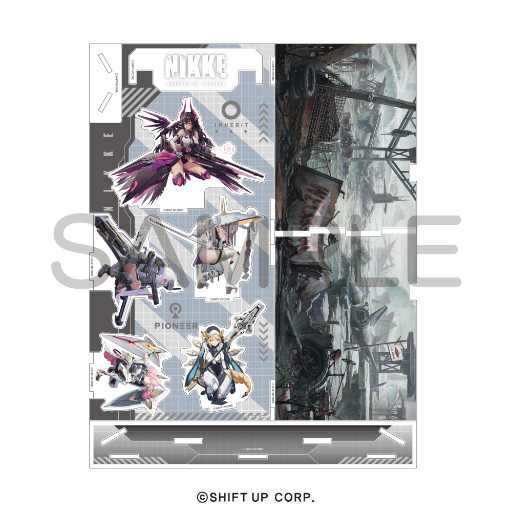 勝利の女神：NIKKE_ジオラマアクリル 部隊04