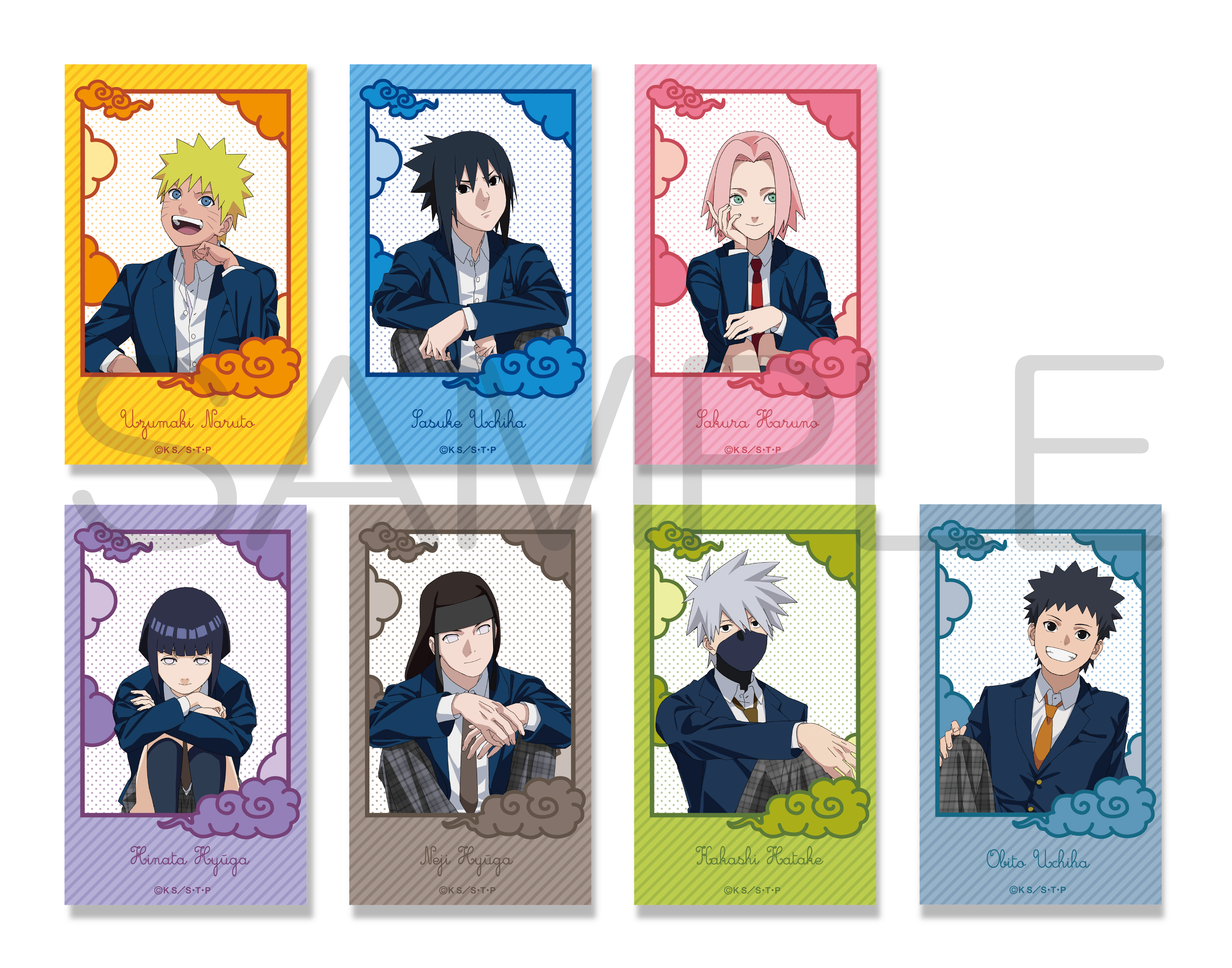 リバーシブルタイプ NARUTO〜ナルト〜 生ブロマイド ナルト おまけつき