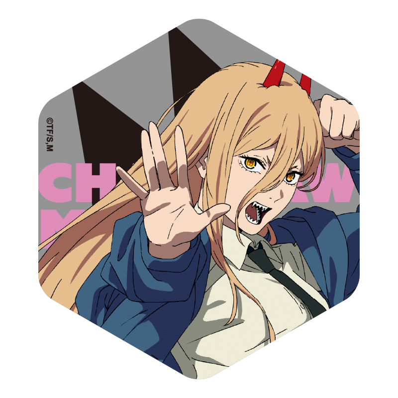 チェンソーマン_ハニカムアクリルマグネット(パワー A)