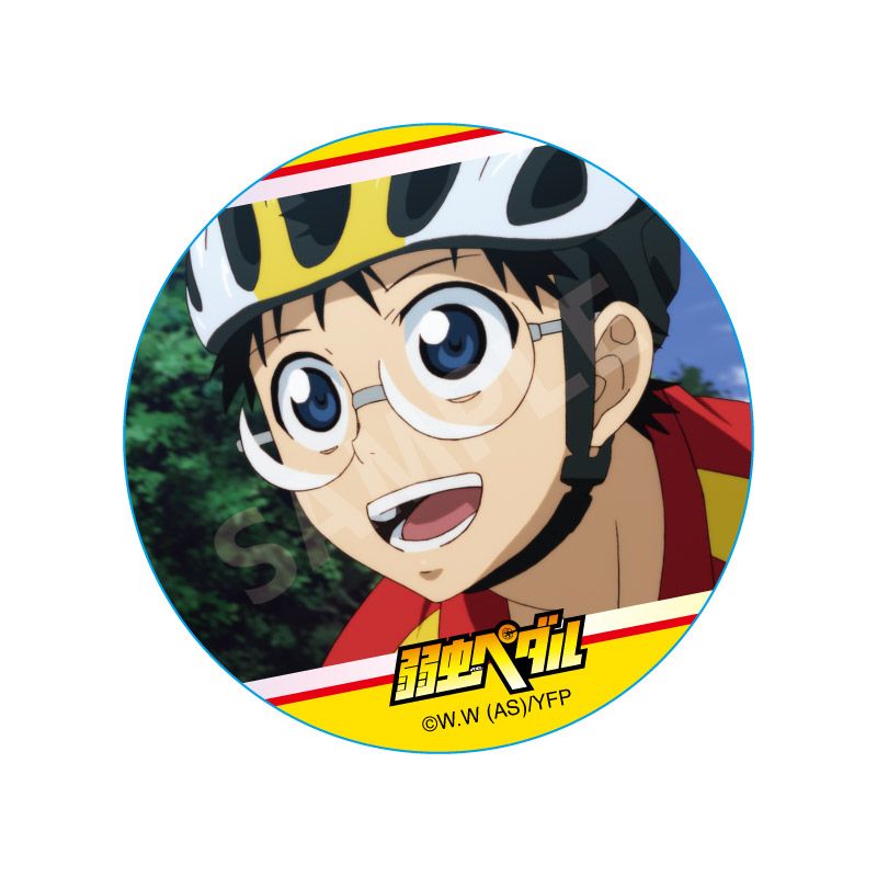 弱虫ペダル1期_ホログラム缶バッジ 小野田 坂道 | 弱虫ペダル公式