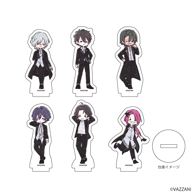VAZZROCK THE ANIMATION_アクリルぷちスタンド02/ボックス(全6種)(グラフアートイラスト)