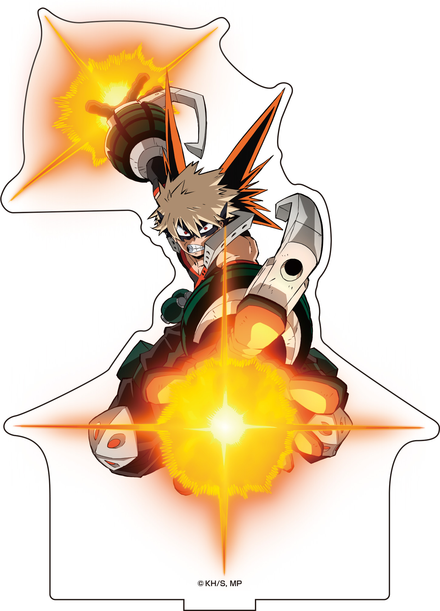 僕のヒーローアカデミア_ 描き下ろしBIGアクリルスタンド【戦闘ver.】?爆豪勝己