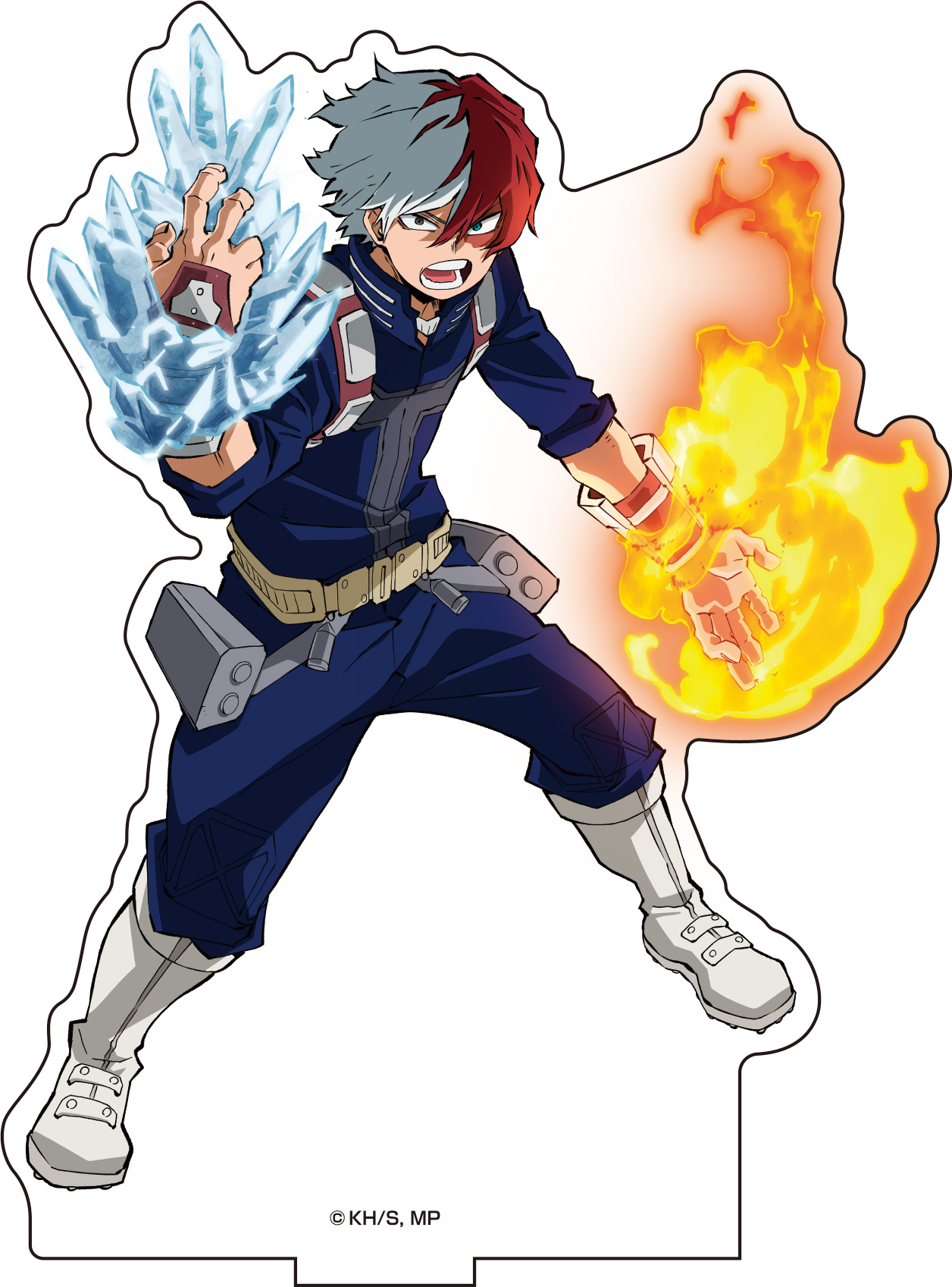 僕のヒーローアカデミア_ 描き下ろしBIGアクリルスタンド【戦闘ver.】?轟焦凍