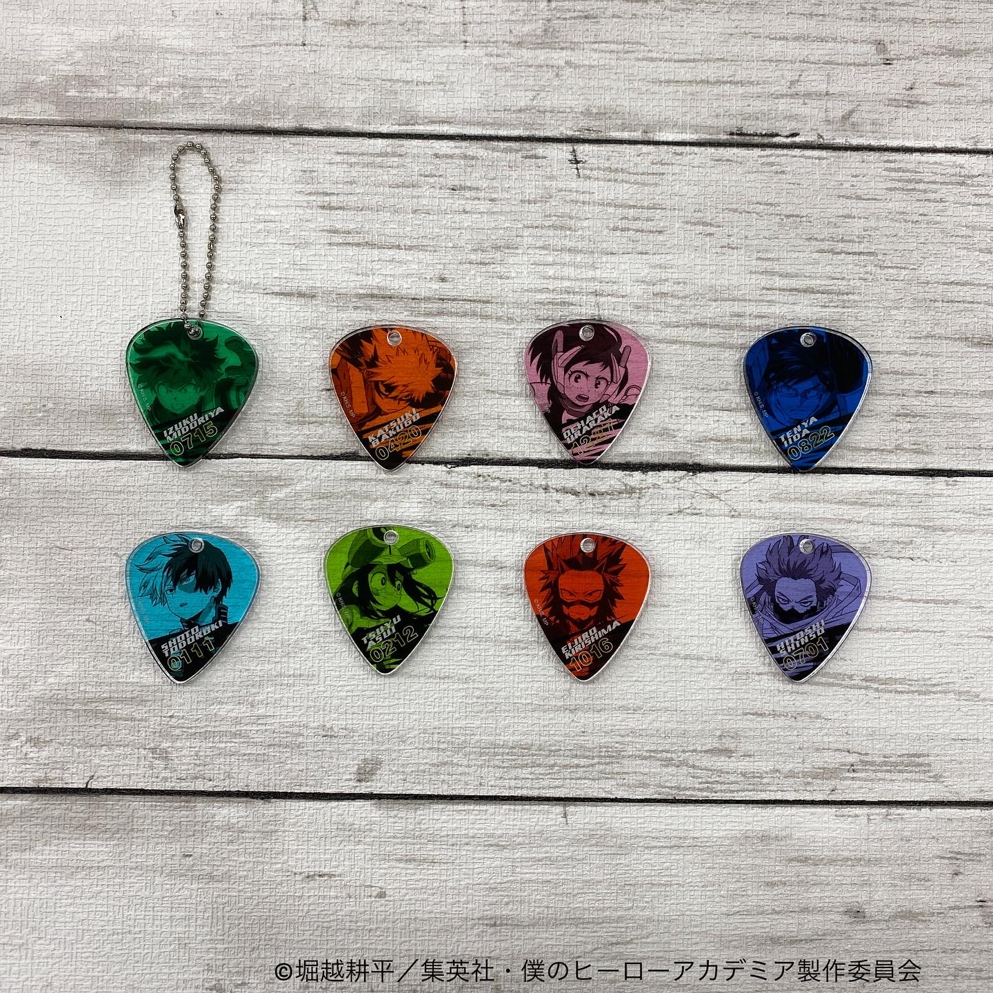 僕のヒーローアカデミア サントリー アクリルキーホルダー 4種セット 僕のヒーローアカデミア アクリルキーホルダーコレクション／第7