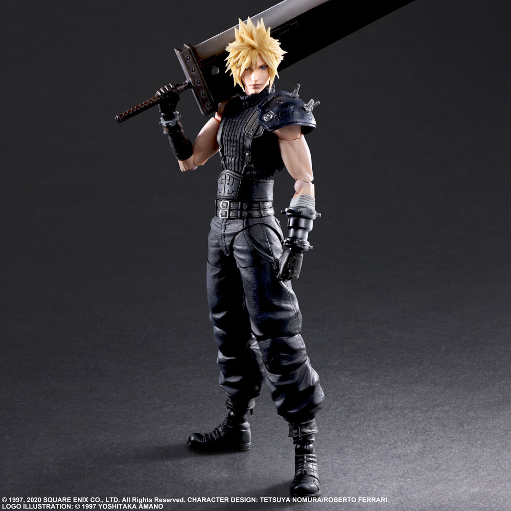 FFVII リメイク PLAY ARTS改 クラウド・ストライフ Ver.2 ファイナルファンタジーVII リメイク PLAY ARTS改 クラウド