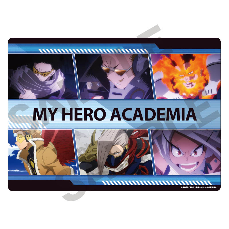 僕のヒーローアカデミア_下敷き/ブルー_6th