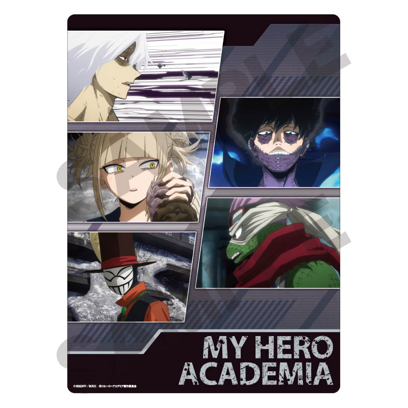 僕のヒーローアカデミア_下敷き/ブラック_6th