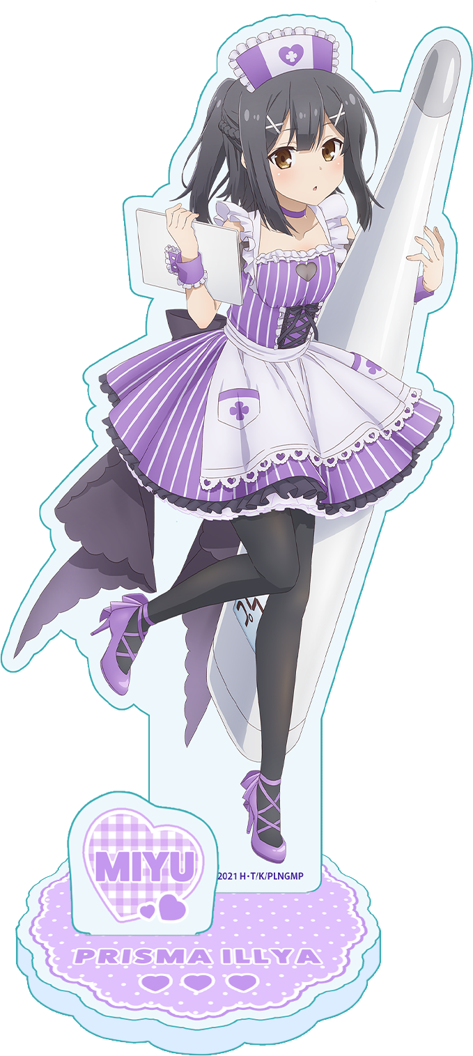 劇場版 Fate/kaleid liner プリズマ☆イリヤ Licht 名前の無い少女_描き下ろし【ナースメイド】BIGアクリルスタンド(美遊)