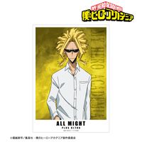 僕のヒーローアカデミア_オールマイト A3マット加工ポスター | 僕の