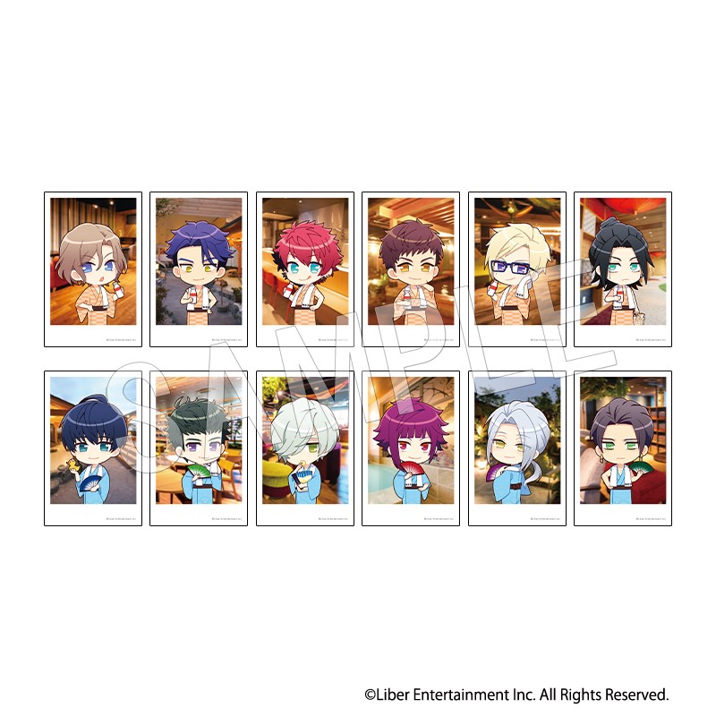 A3！_トレーディングポラショットコレクションランダム2枚入り 極楽湯ミニキャラver. TypeB