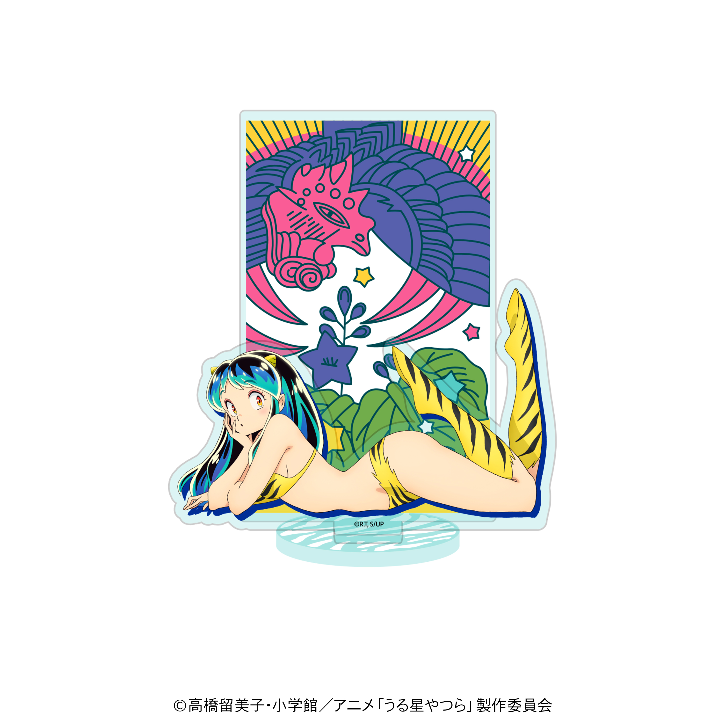 うる星やつら_花札柄アクリルスタンド 桐Ver.