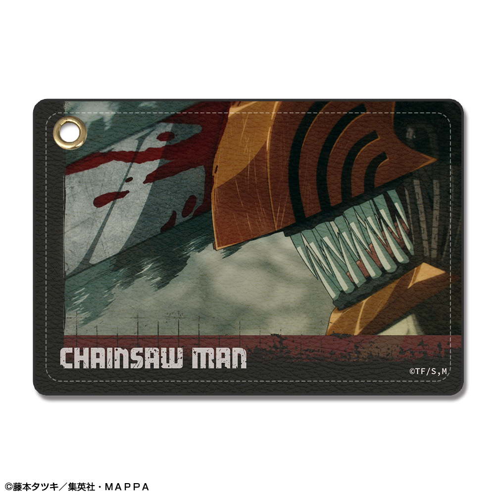 チェンソーマン_レザーパスケース デザイン15(チェンソーマン)