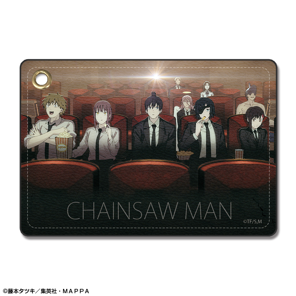 チェンソーマン_レザーパスケース デザイン23(集合)