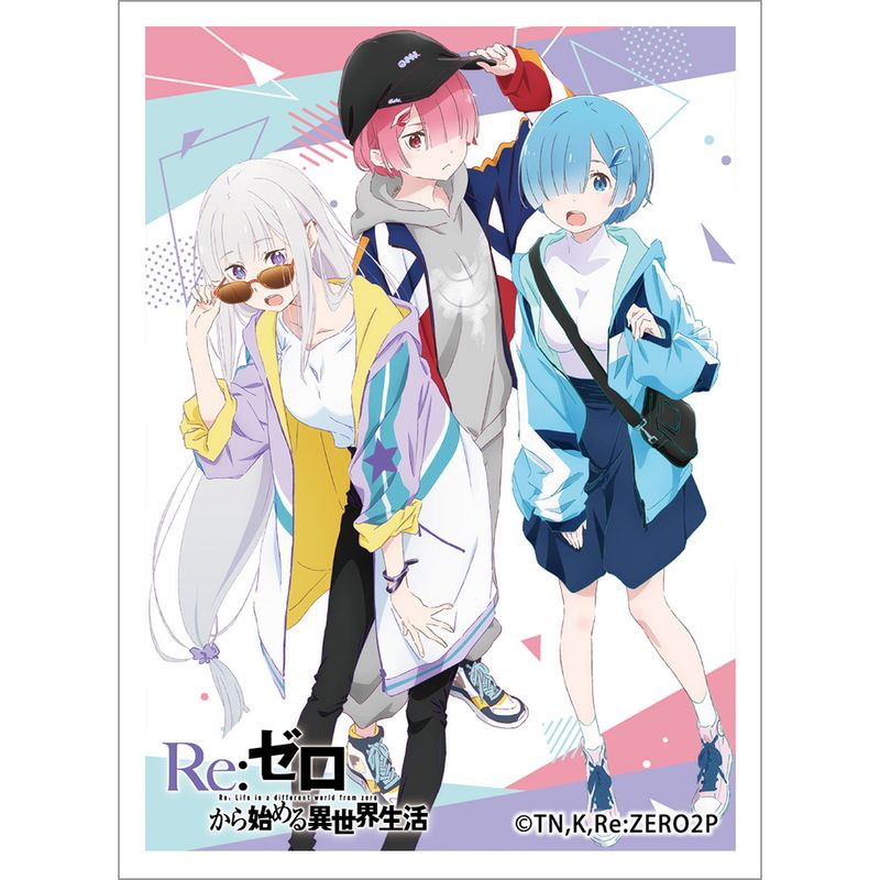 Re:ゼロから始める異世界生活_スリーブ(エミリア&ラム&レム) | Re:ゼロ