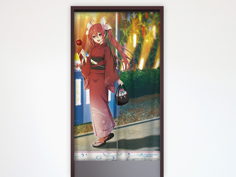 デート・ア・ライブ?_のれん(五河琴里/浴衣)