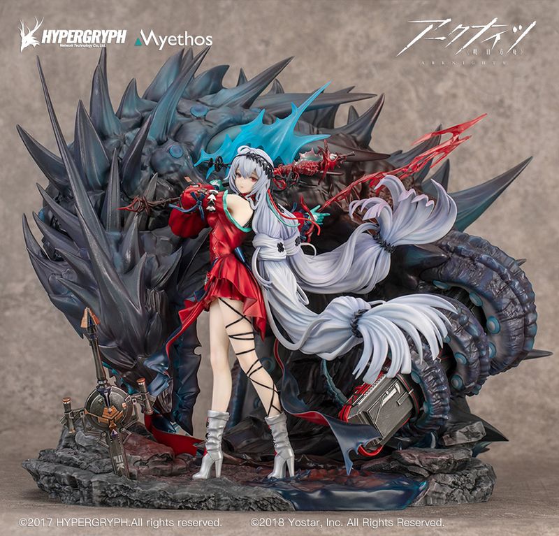 アークナイツ　濁心スカジ 昇進段階二ver. 1/7スケール　特典付き アークナイツ_濁心スカジ 昇進段階二ver. 1/7 完成品フィギュア DELUXE