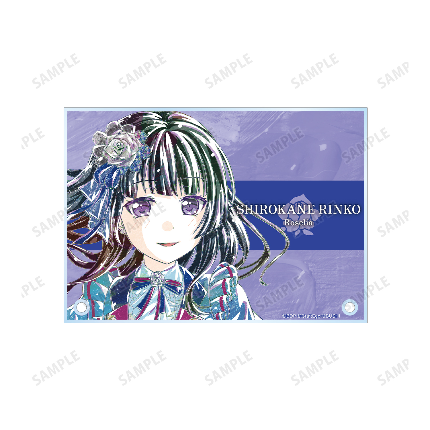 BanG Dream!（バンドリ！）_白金 燐子 Ani-Art 第4弾 ダブル