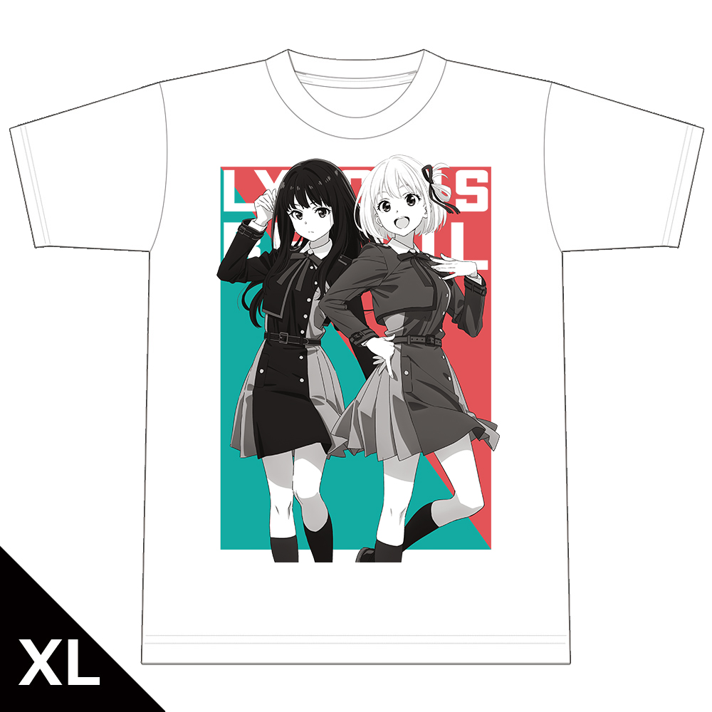 リコリス・リコイル_Tシャツ[千束&たきな] XLサイズ