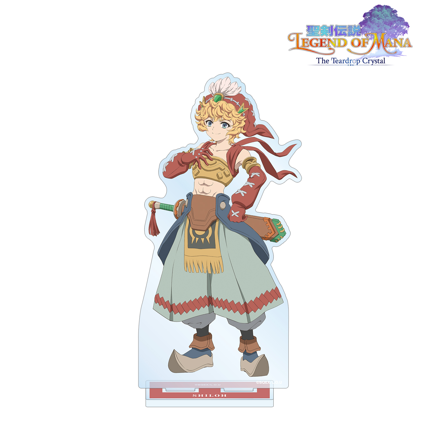 聖剣伝説 Legend of Mana -The Teardrop Crystal-_シャイロ BIGアクリルスタンド/colleize(コレイズ)は、人気アニメのキャラクター商品、公式グッズ専門の通販サイトです