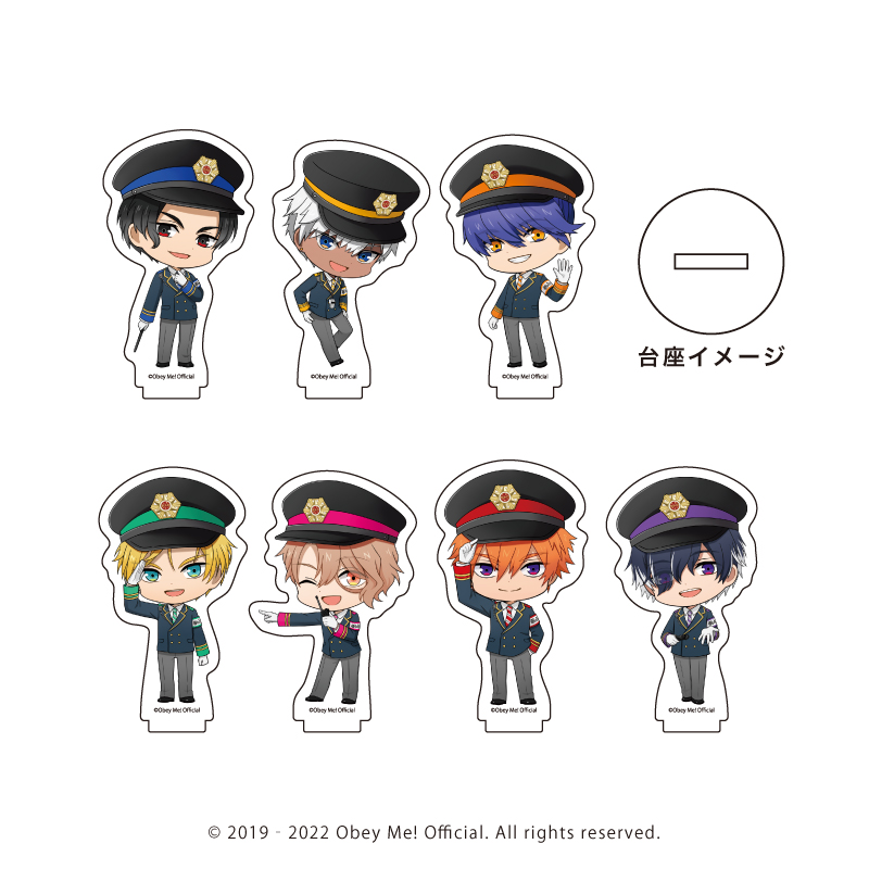 Obey me!　アクリルブロック Obey Me!】描き下ろしアクリルブロック。ショッピングを楽しんだ