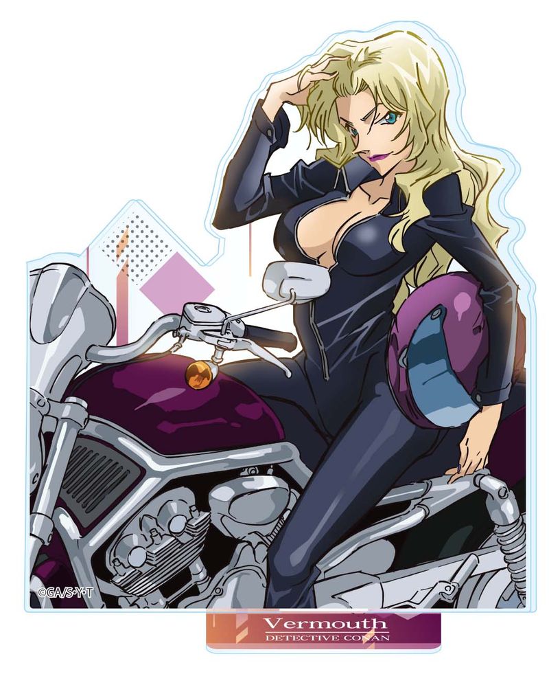 名探偵コナン 公式アプリ　推しキャラカードスタンド　ベルモット 名探偵コナン_モダングラデーション アクリルスタンド ベルモット | 名
