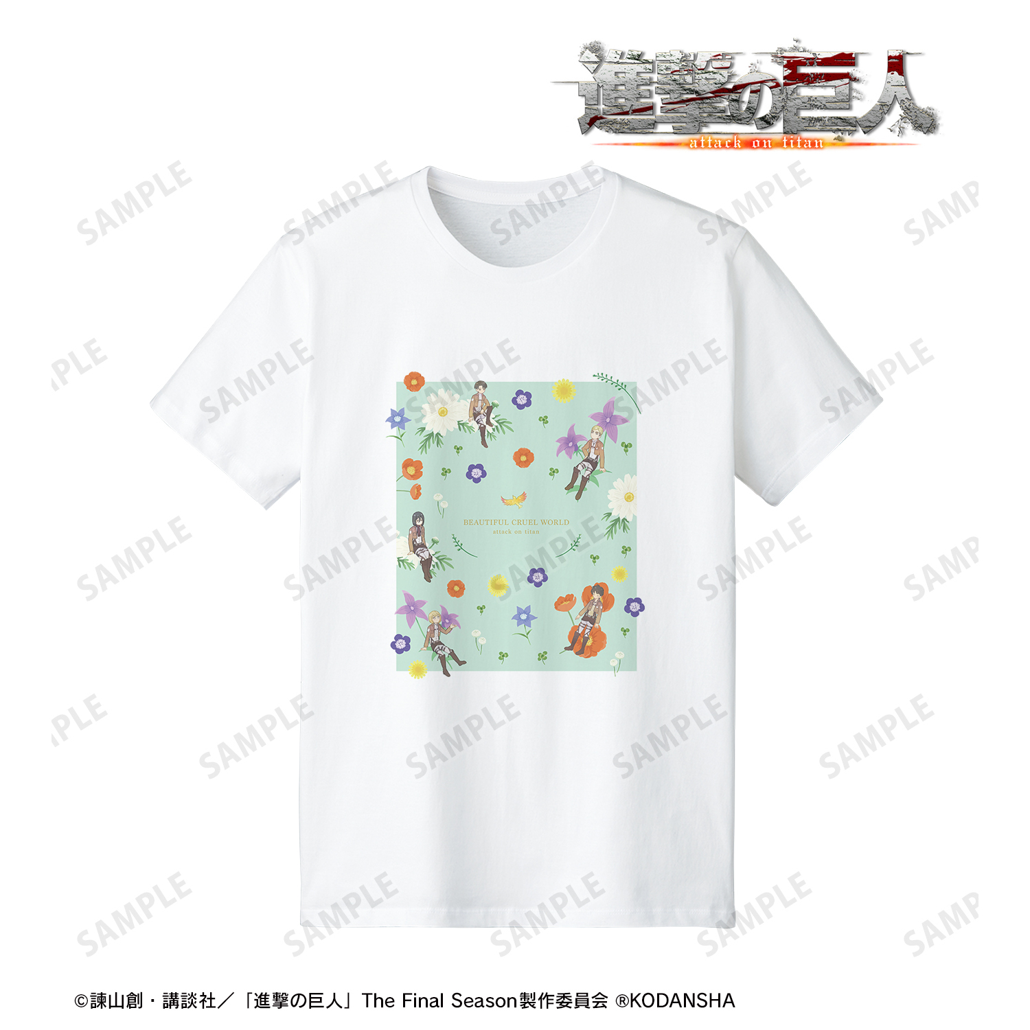 進撃の巨人_Botania Tシャツメンズ(サイズ/S)