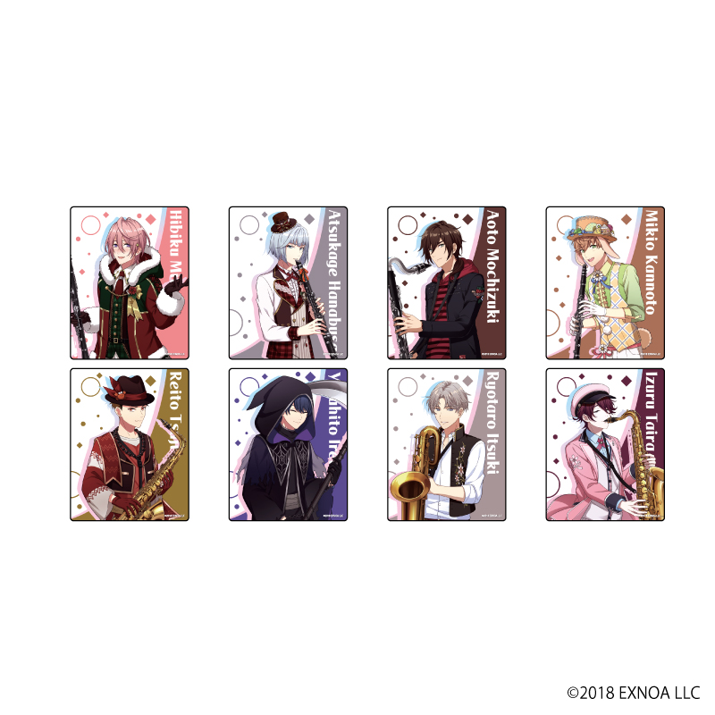 ウインドボーイズ！_アクリルカード29/ボックス BOX3(全8種)(公式イラスト)