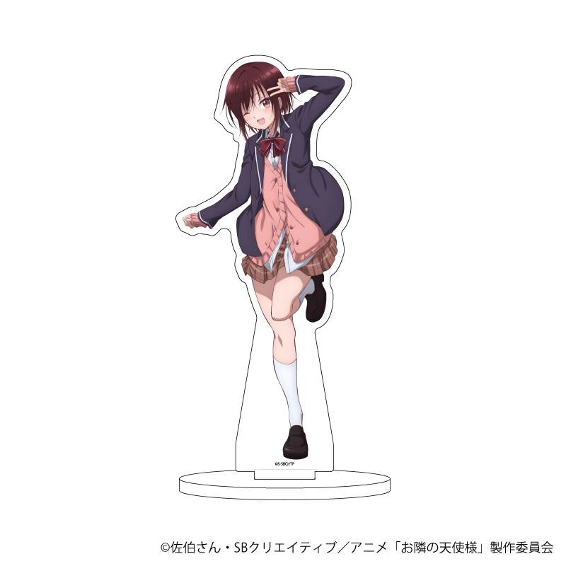 お隣の天使様にいつの間にか駄目人間にされていた件_キャラアクリルフィギュア02/白河 千歳(公式イラスト)