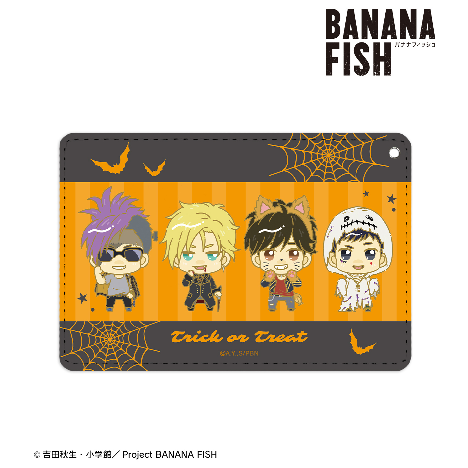BANANA FISH_集合 ちょこんと！第2弾 ハロウィンver. 1ポケットパスケース