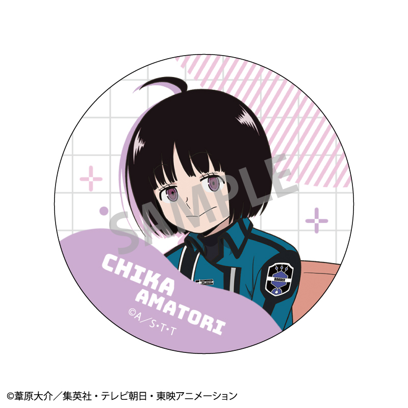 ワールドトリガー_トレーディング缶バッジ_チェア 1BOX | 公式